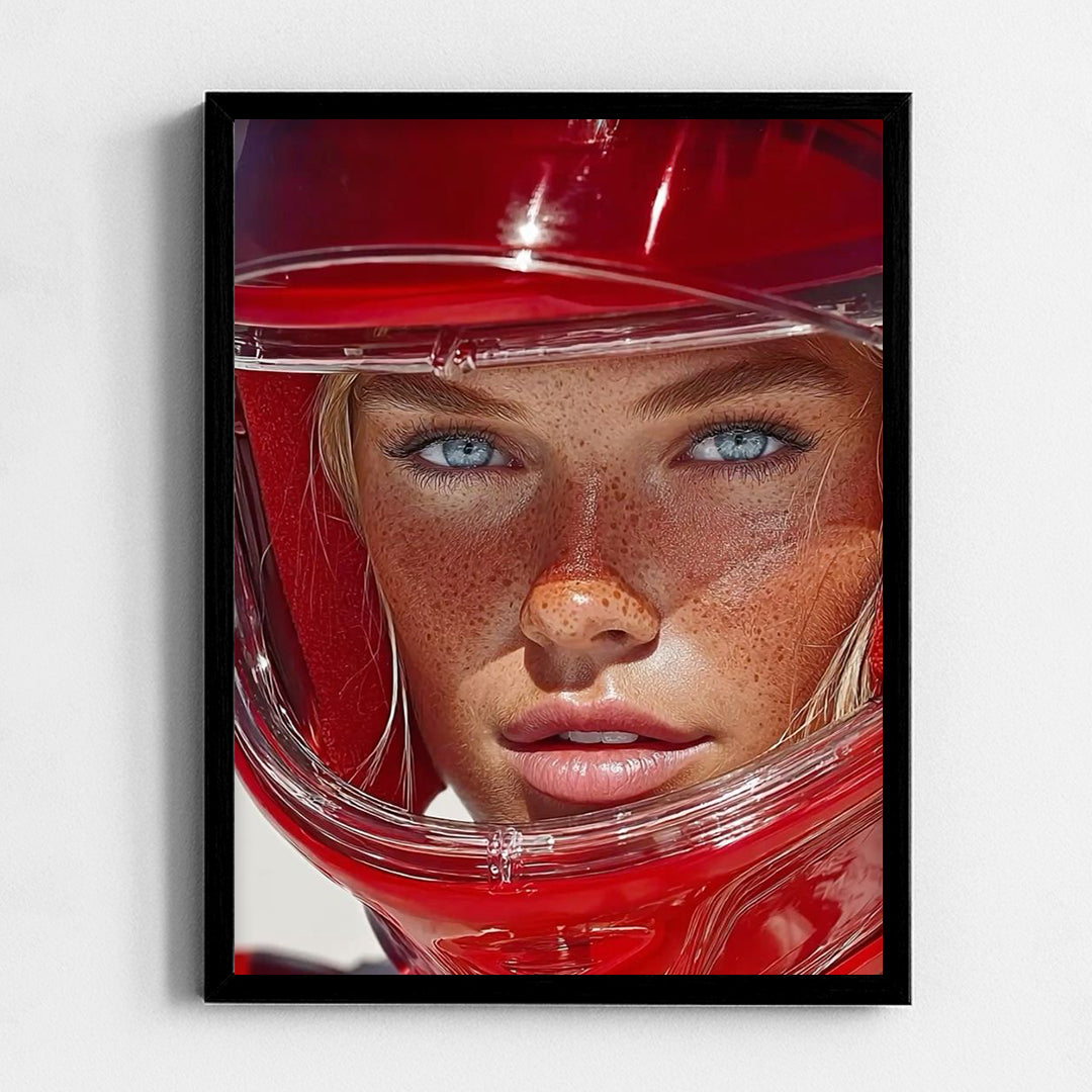 Racing Girl Frame