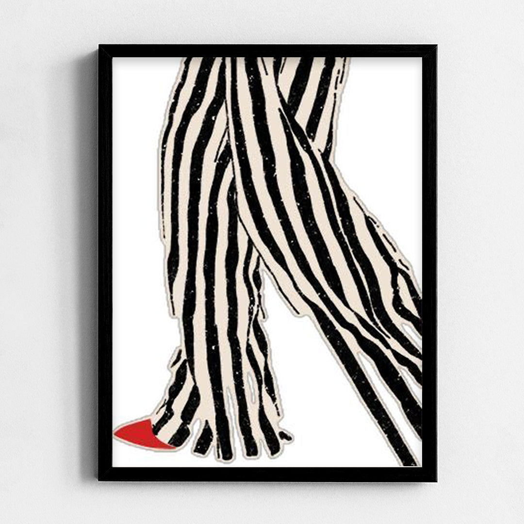 Striped Pants Frame