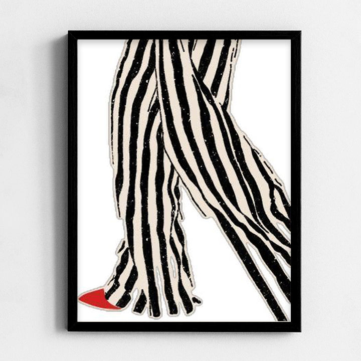 Striped Pants Frame