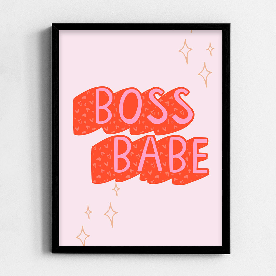 Boss Babe Frame