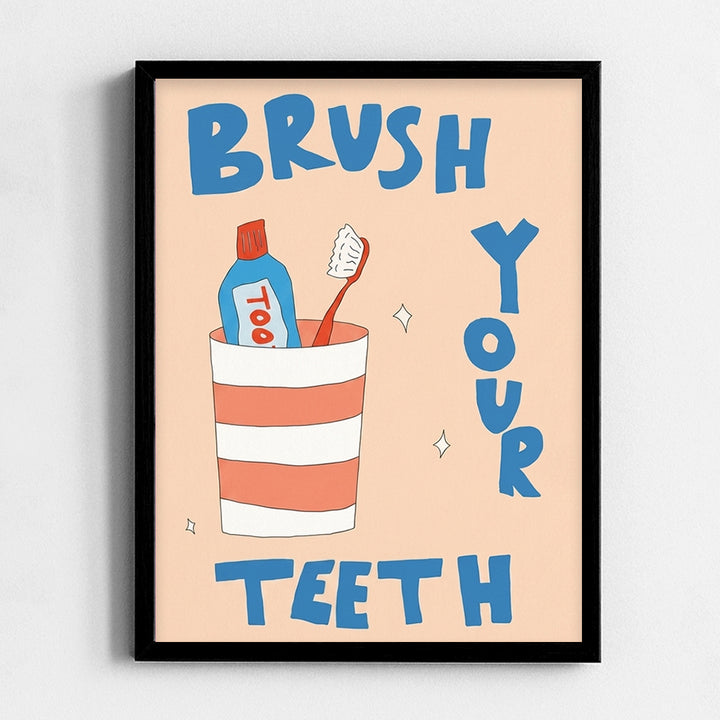 Brush your teeth Frame