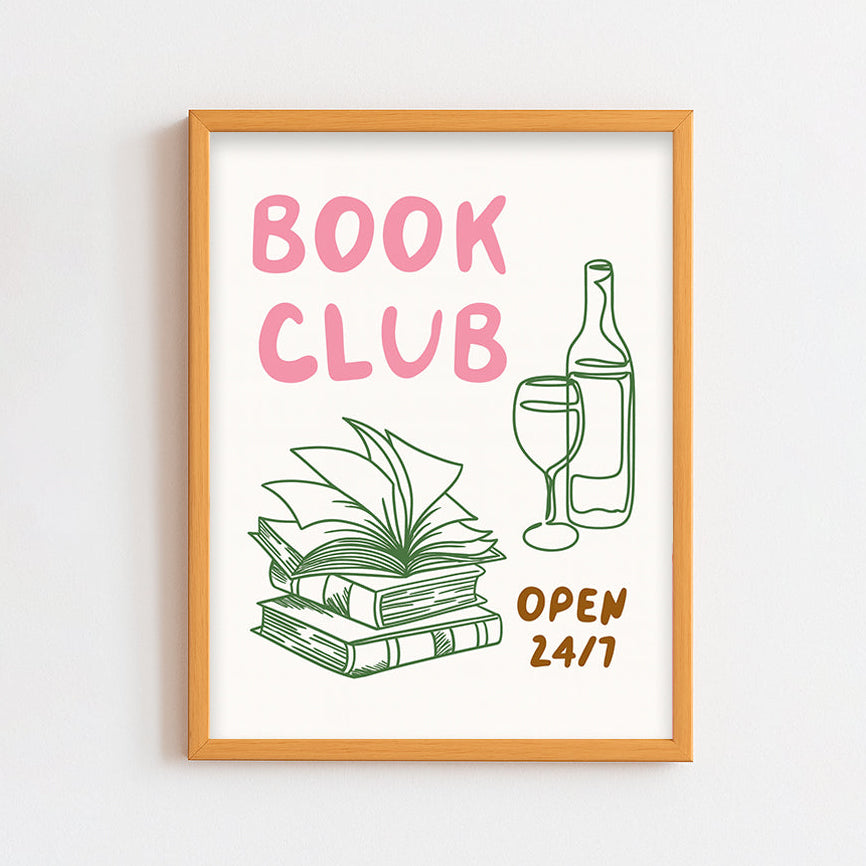 Book Club Open Frame
