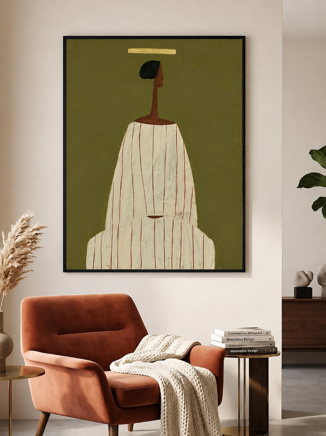 Green & Beige Frames
