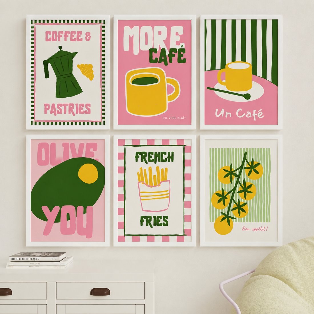 Set of 6 Frames