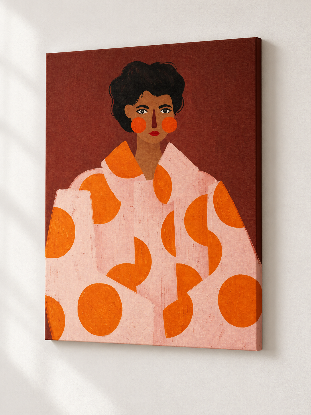 The Tangerine Muse Canvas
