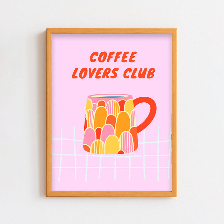 Coffee Lovers Club Frame