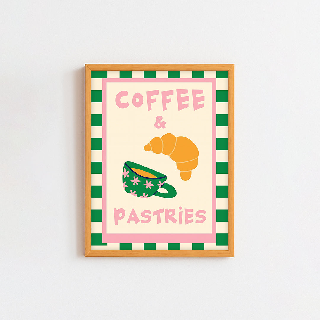 Coffee & Pastries Frame