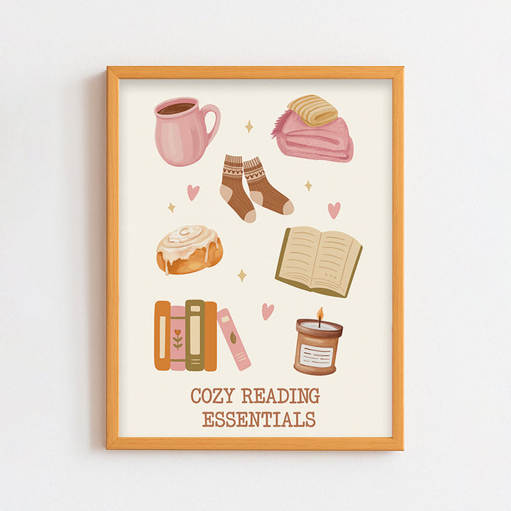Cozy Reading Essentials Frame
