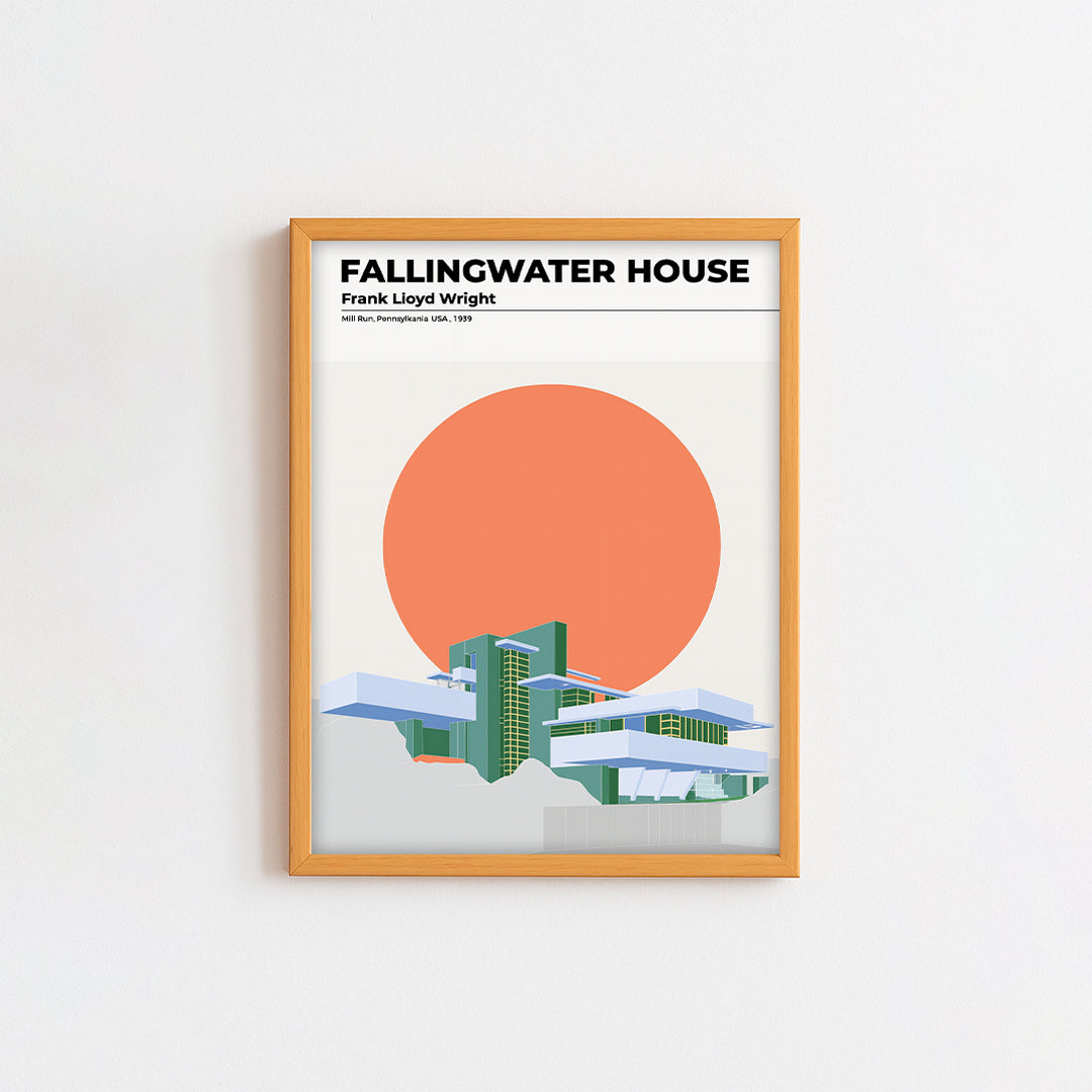Fallingwater house Frame