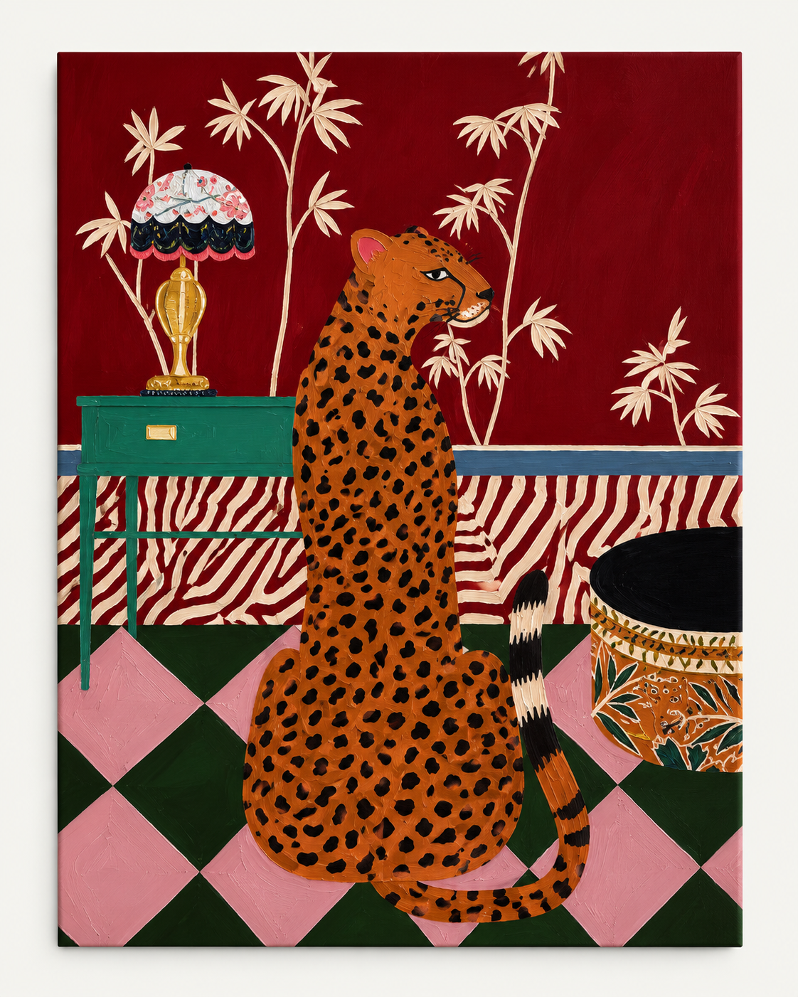 The Leopard Room Canvas