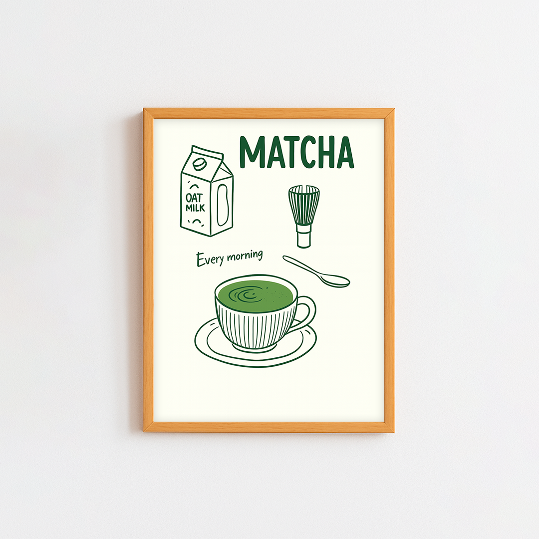 Matcha, Every Morning Frame