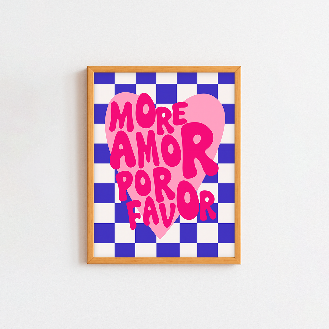 More Amor Por Favor Frame