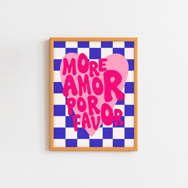 More Amor Por Favor Frame