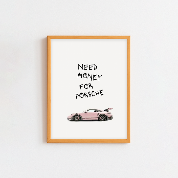 Need money for Porsche Frame