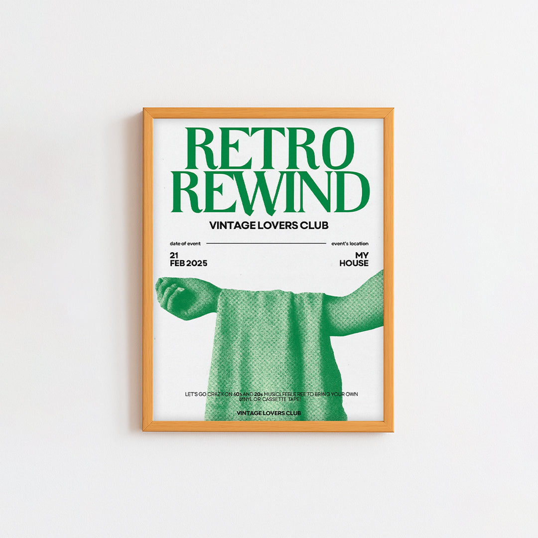 Retro Rewind Frame