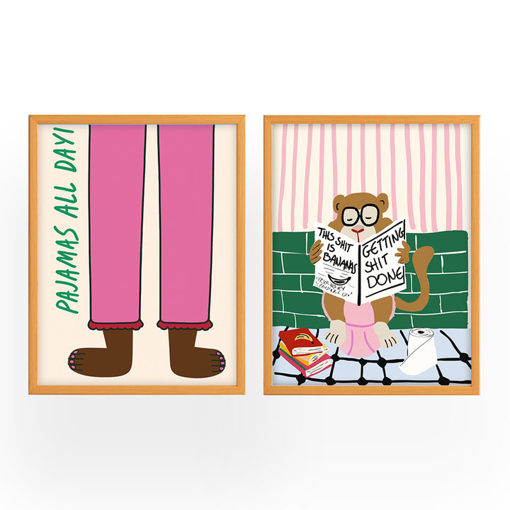 Set of 2 - Shit Done Frames