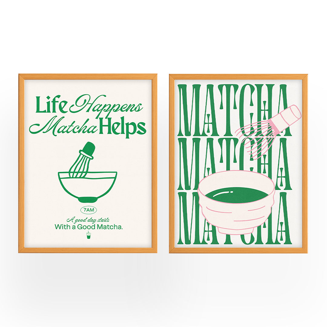 Set of 2 - Matcha Frames