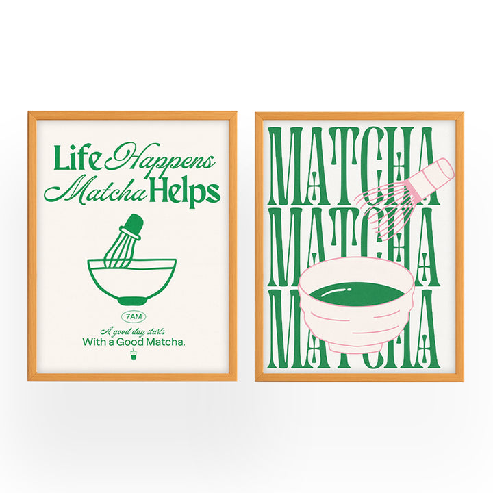 Set of 2 - Matcha Frames