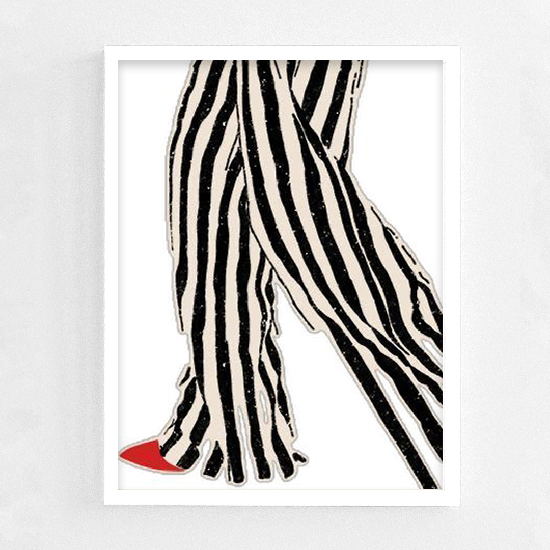 Striped Pants Frame