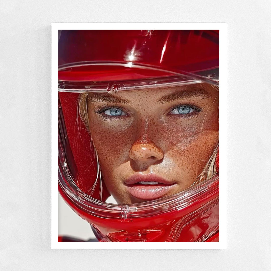 Racing Girl Frame