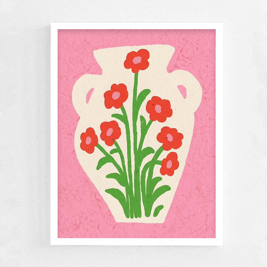 Rose Vase Frame