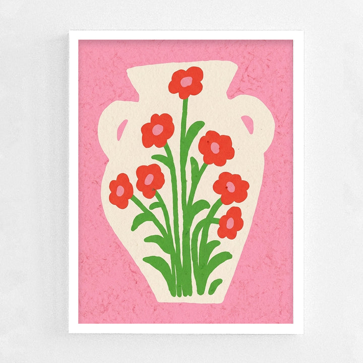 Rose Vase Frame