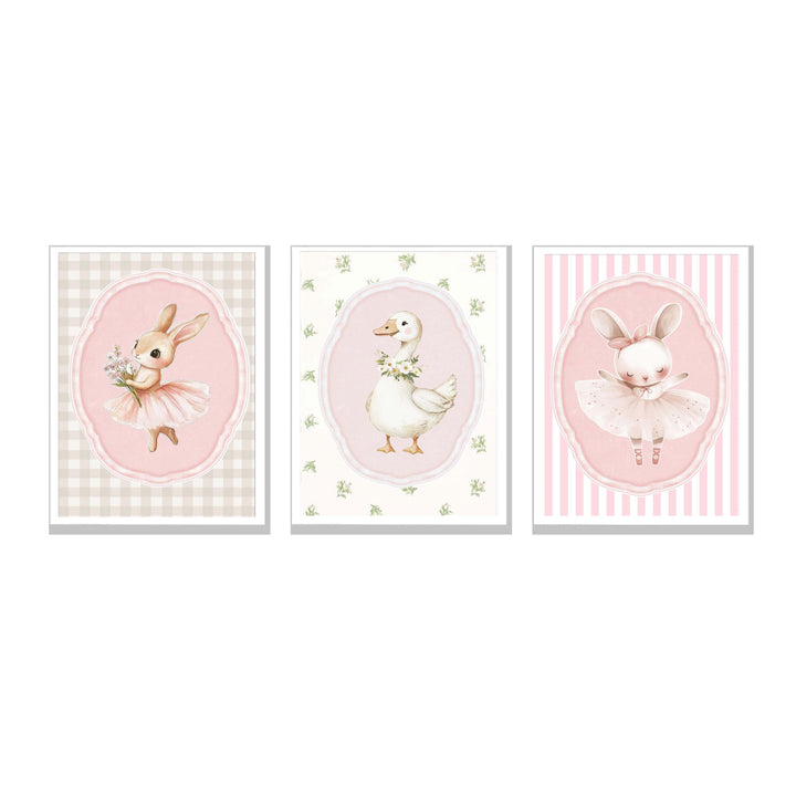 Set of 3 - soft colors