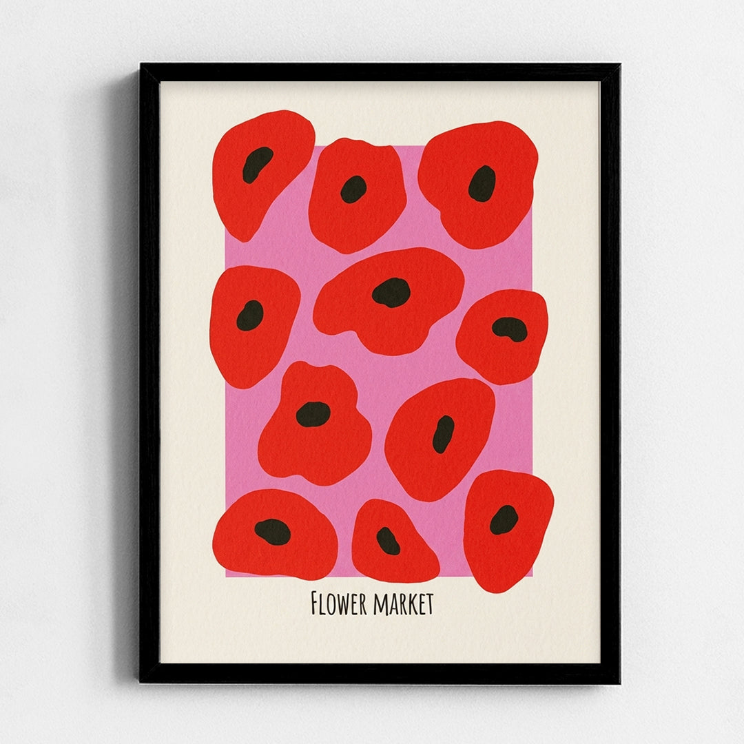 Flower Market Frame