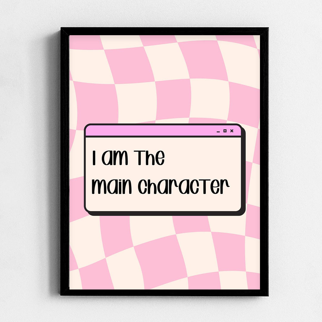 I am the main character Frame