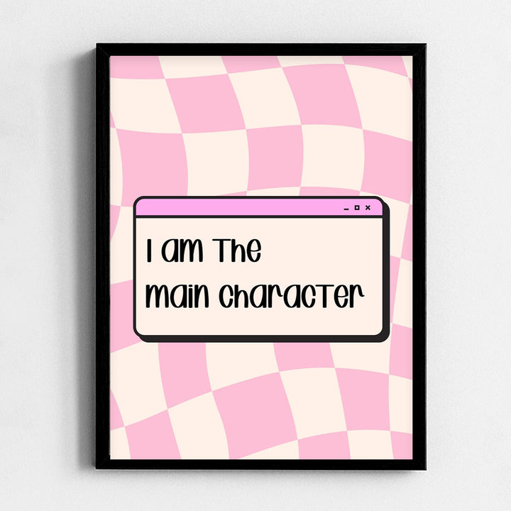 I am the main character Frame