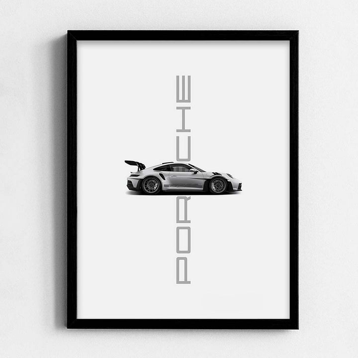 Grey Porsche Frame