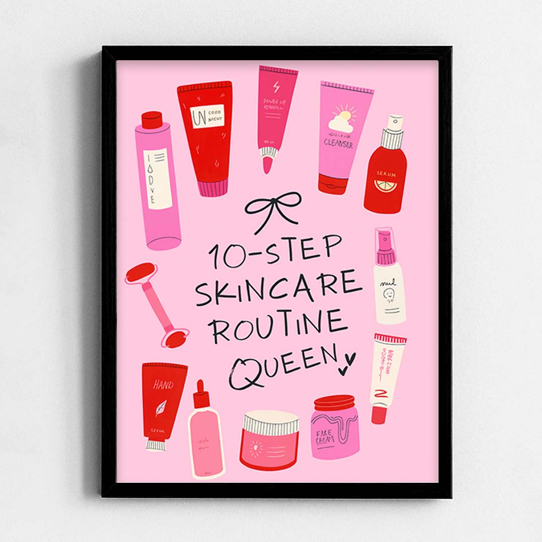 10 Step Skincare Frame