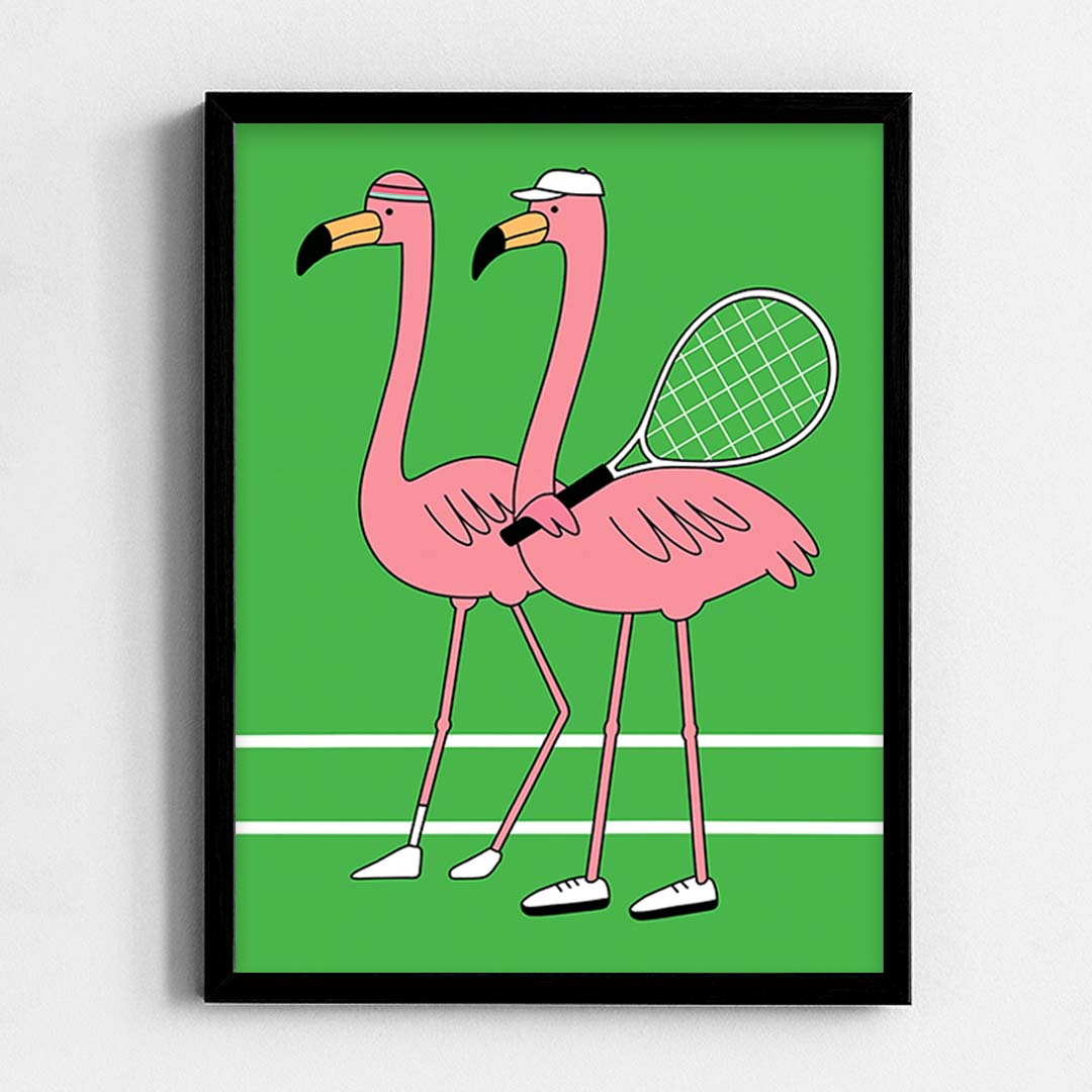 Flamingos Frame