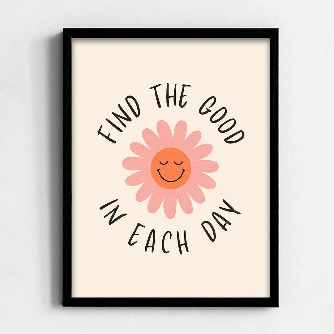 Find the Good in Each Day Frame