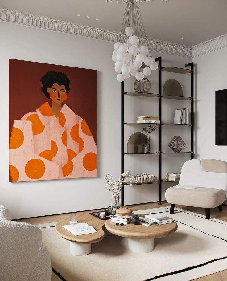 The Tangerine Muse Canvas