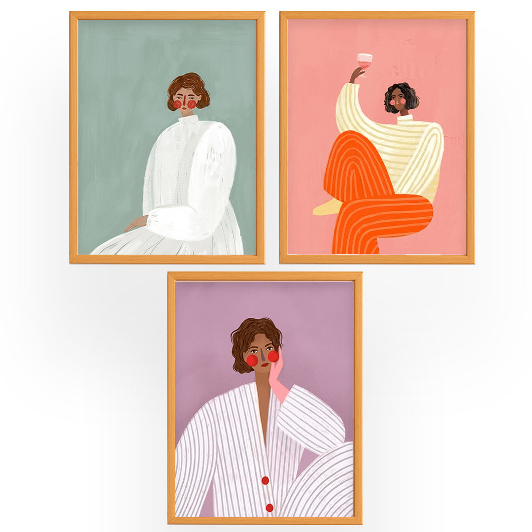 Set of 3 Frames