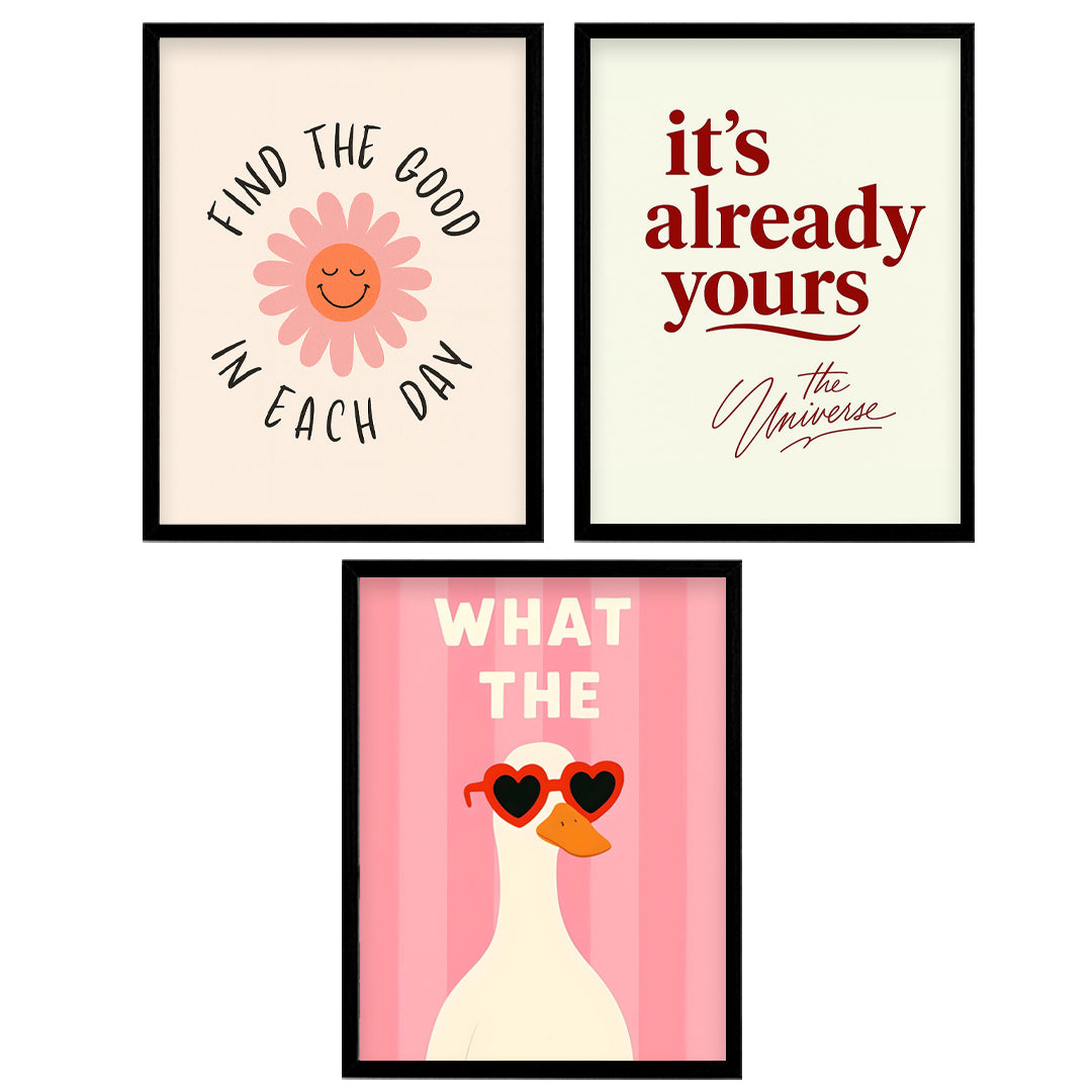 Set of 3 Frames
