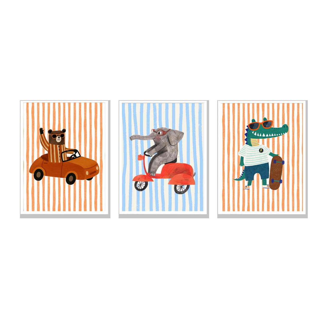 Set of 3 - Colorful