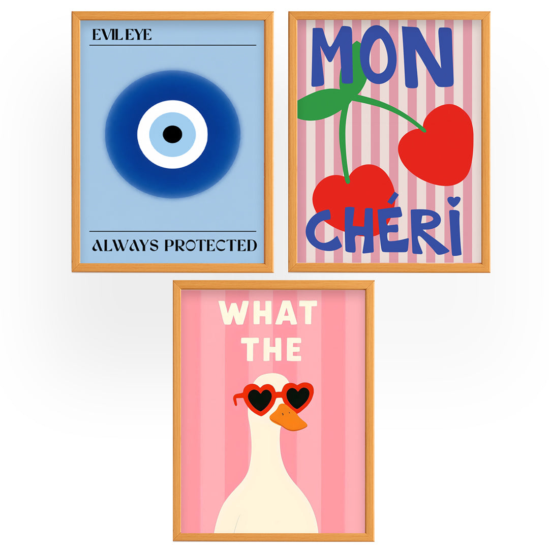 Set of 3 Frames