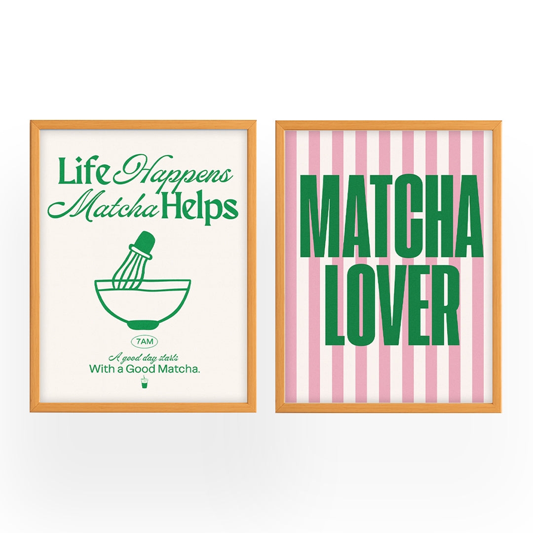 Set of 2 - Matcha Frames