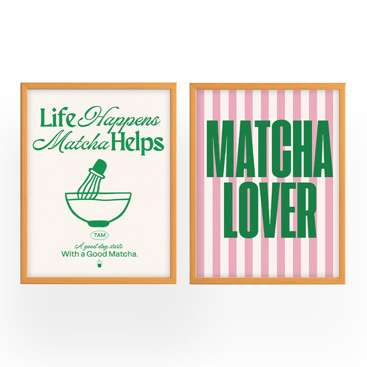 Set of 2 - Matcha Frames