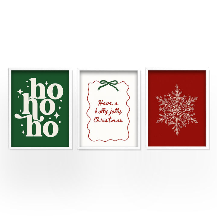 Set of 3 Christmas
