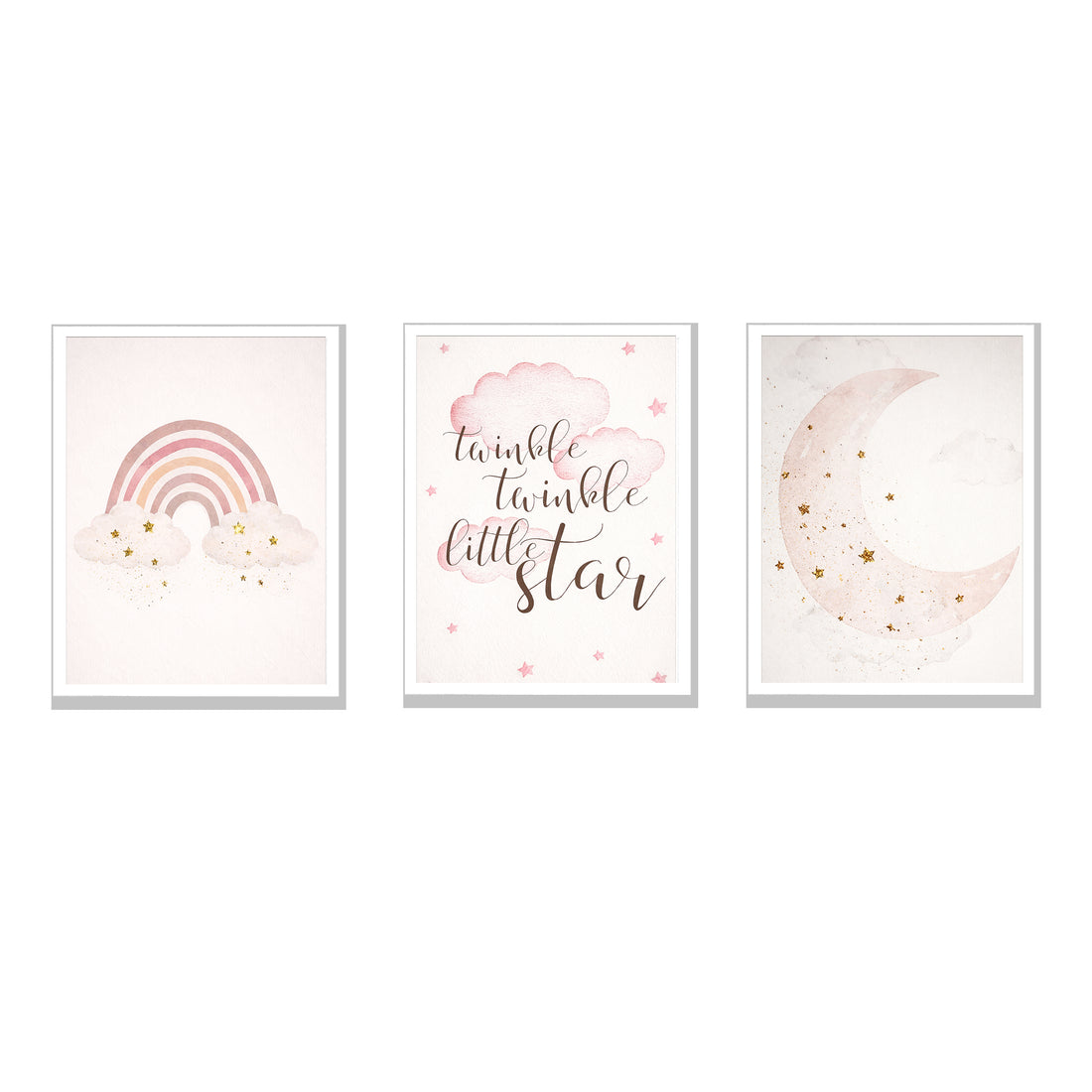 Set of 3 - Pink