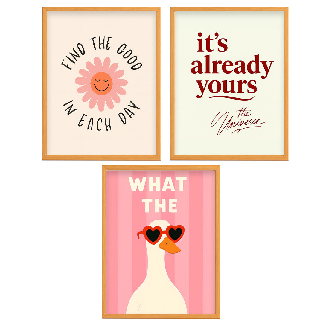 Set of 3 Frames