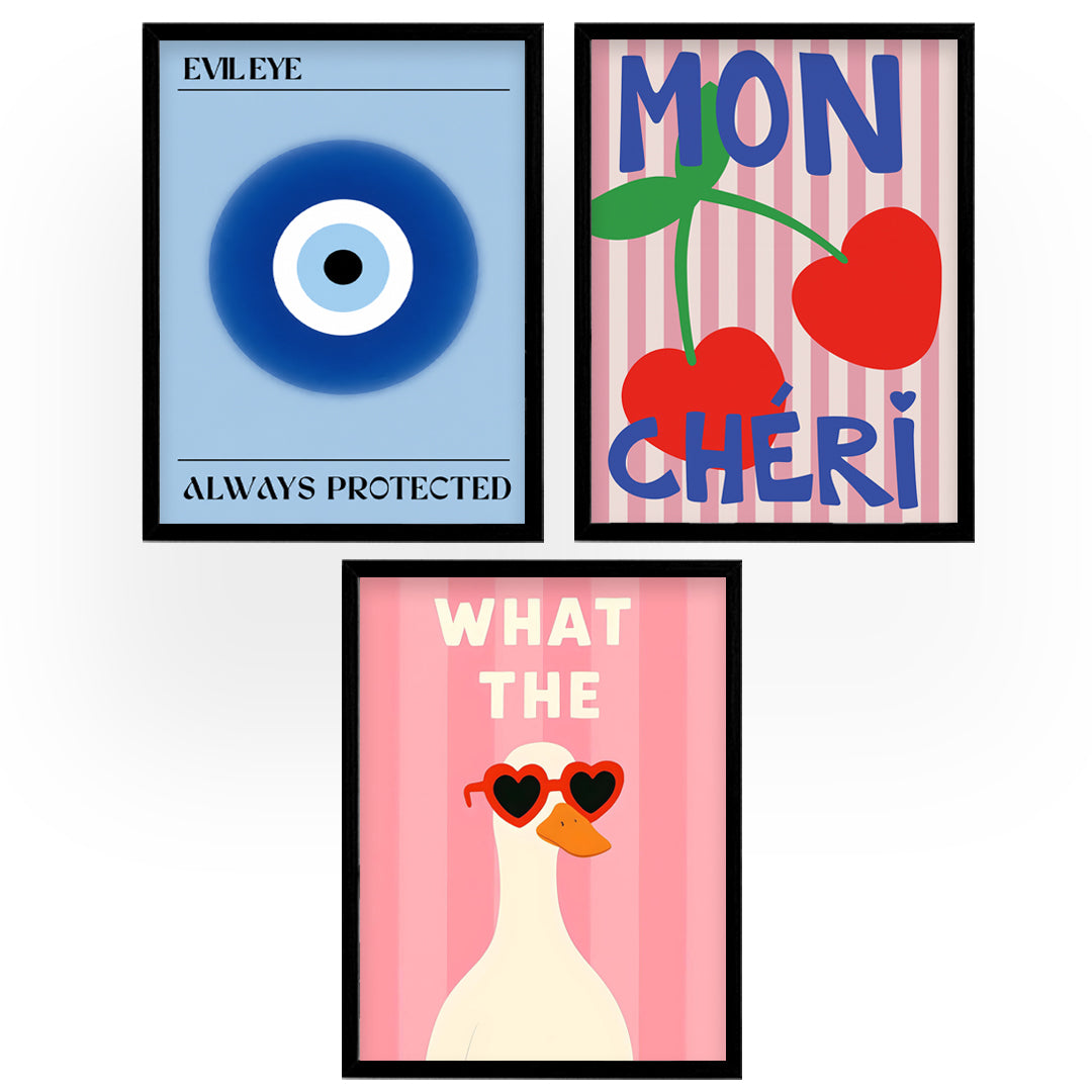 Set of 3 Frames