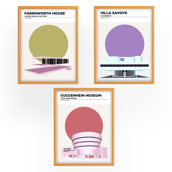 Set of 3 - 1 Architecture