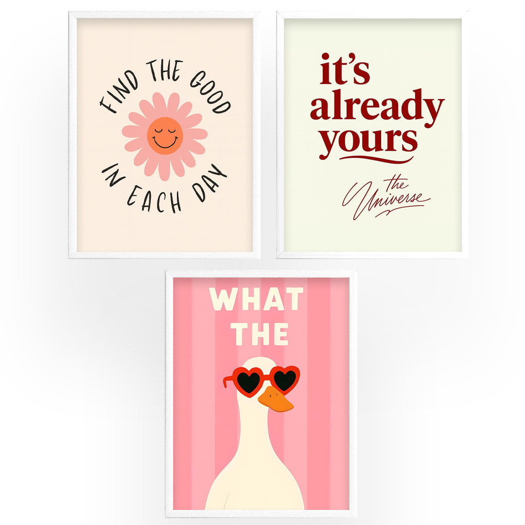 Set of 3 Frames