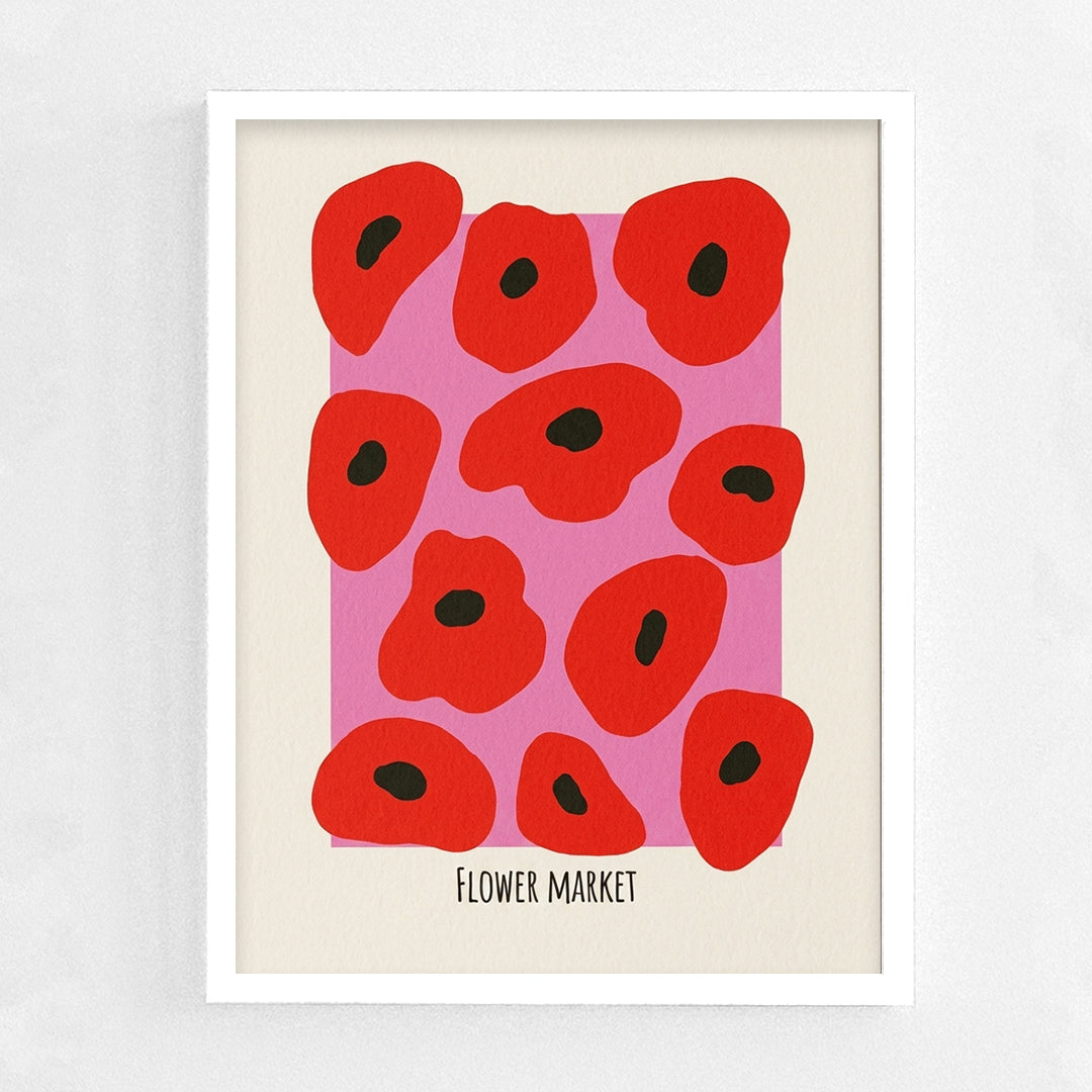 Flower Market Frame
