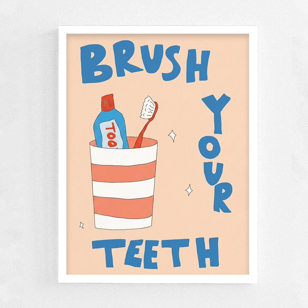 Brush your teeth Frame