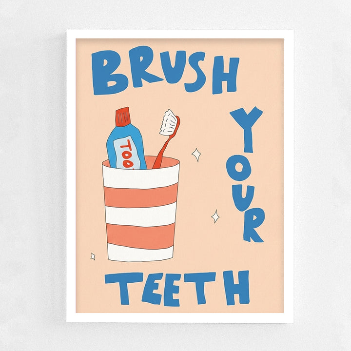 Brush your teeth Frame